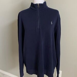 Polo Ralph Lauren Dark Blue Zip-Up Sweater